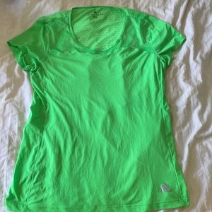 Adidas Neon Green Athletic Shirt